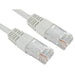 Cat5e Unshielded Twisted Pair Patch Cable White - www.Go-Supply.co.uk